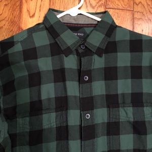 ❤️ Lands End Button Down - Men Medium